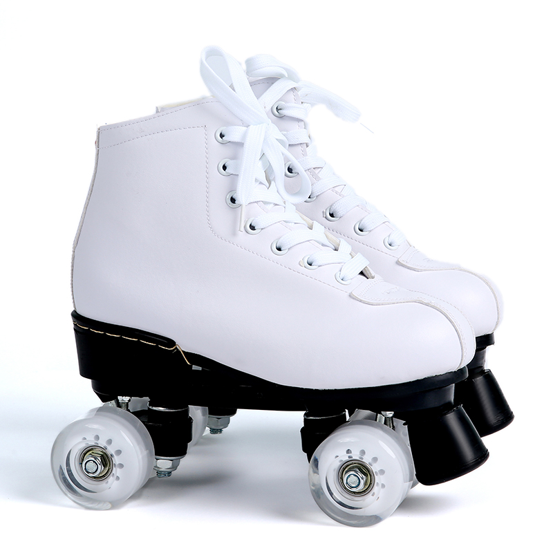 White Leather Black Wheel